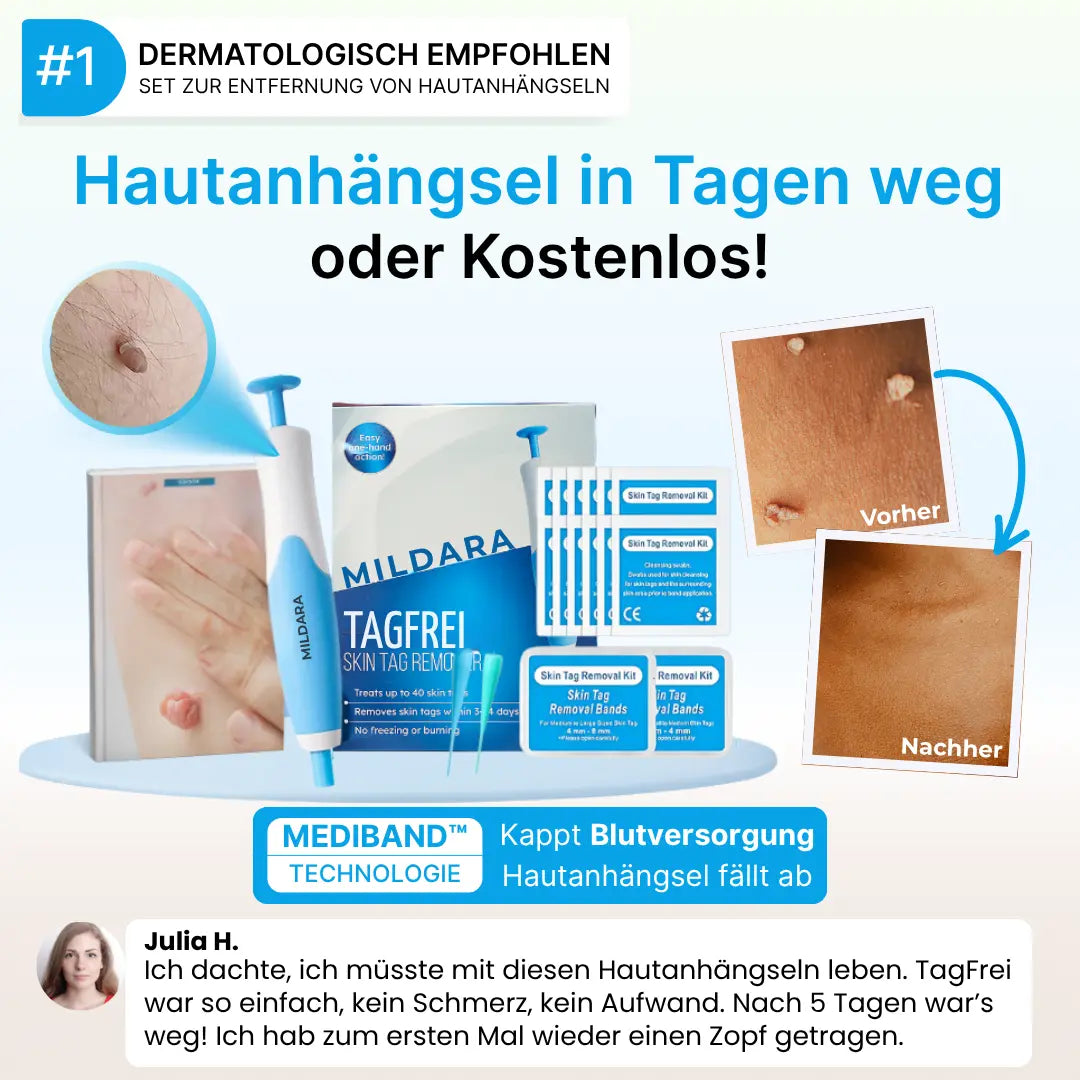 Mildara TagFrei™ Komplett-Set